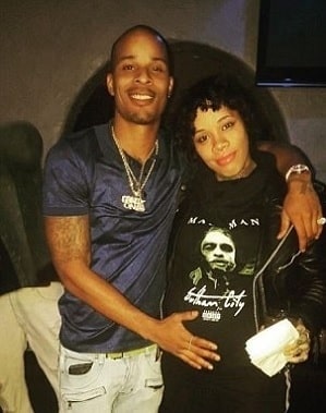 A picture of Che Mack with her ex-partner Made Man.